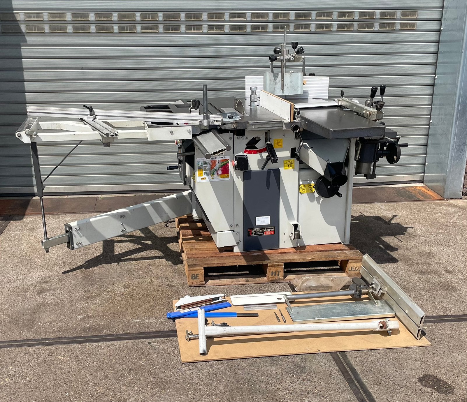 5-voudige combinatiemachine ROBLAND LX31, Doe-het-zelf en Verbouw, Ophalen of Verzenden, Zo goed als nieuw