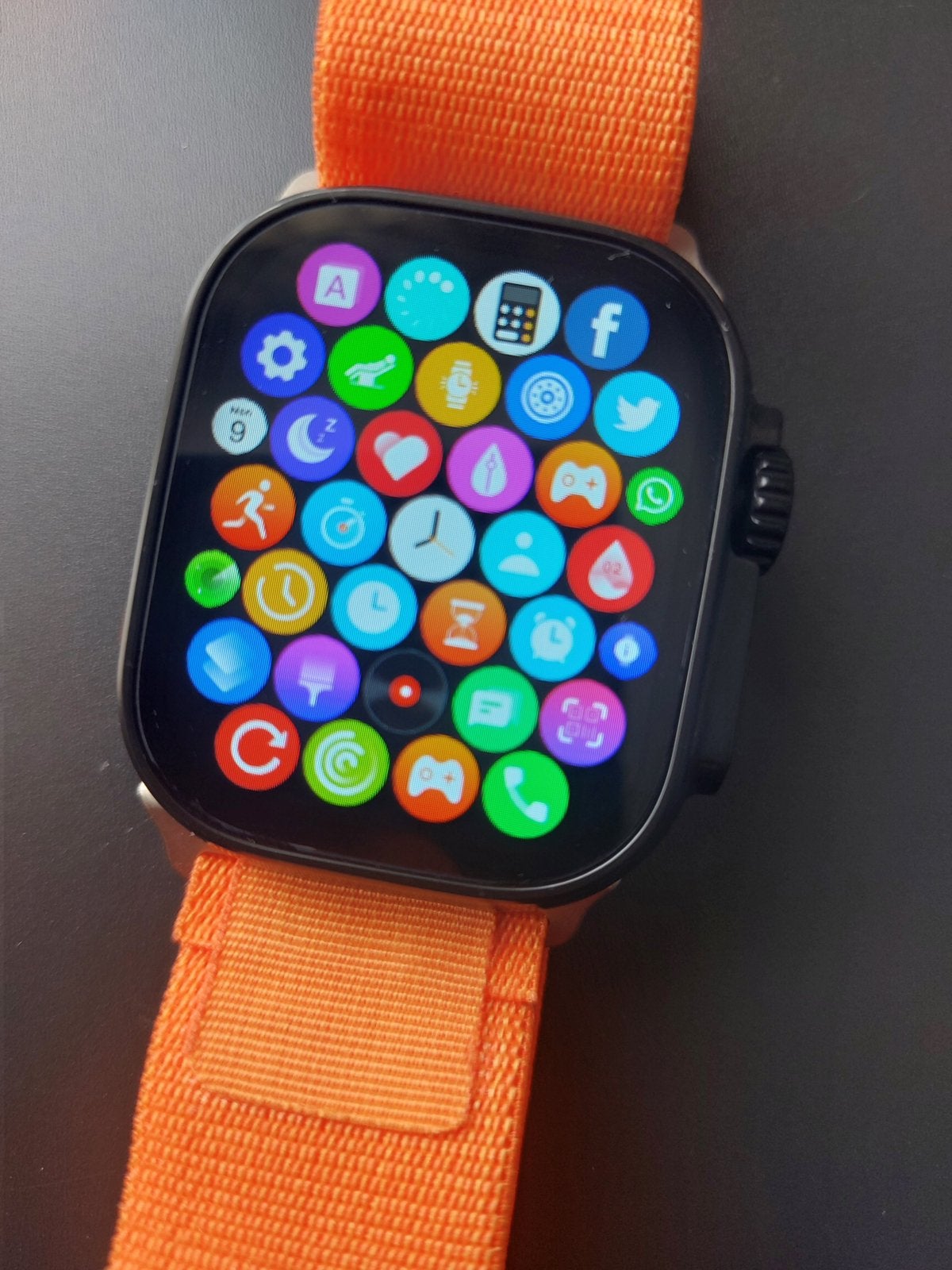 Smartwatch nieuw, Zwart, IOS, Ophalen of Verzenden, Zo goed als nieuw