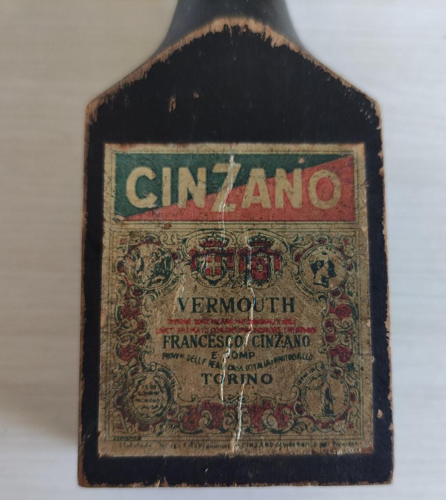 oude houten CINZANO Vermouth flesopener 16 cm, Ophalen of Verzenden, Gebruikt, Gebruiksvoorwerp