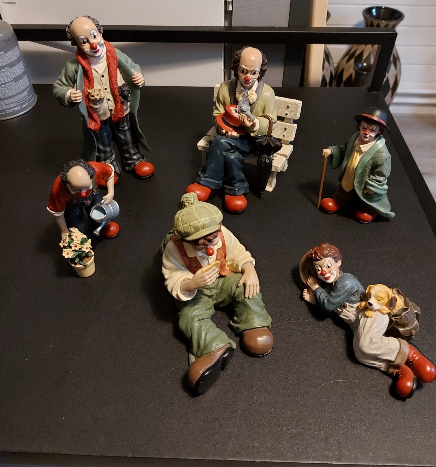 Gilde Clowns Beeldjes Collectie - Diverse Scènes, Verzamelen, Ophalen, Zo goed als nieuw