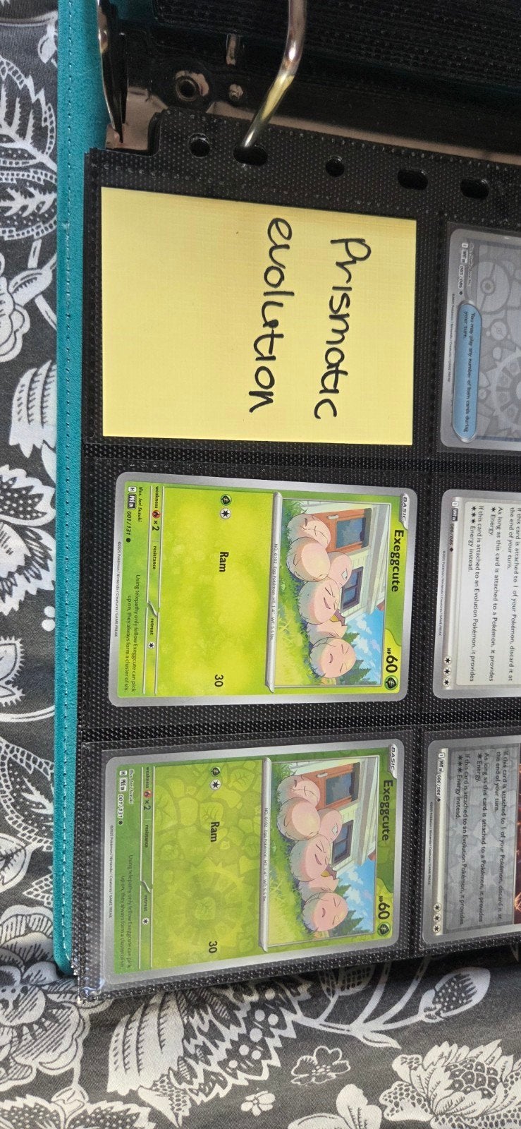 Prismaric evolutions, Ophalen of Verzenden, Zo goed als nieuw, Meerdere kaarten
