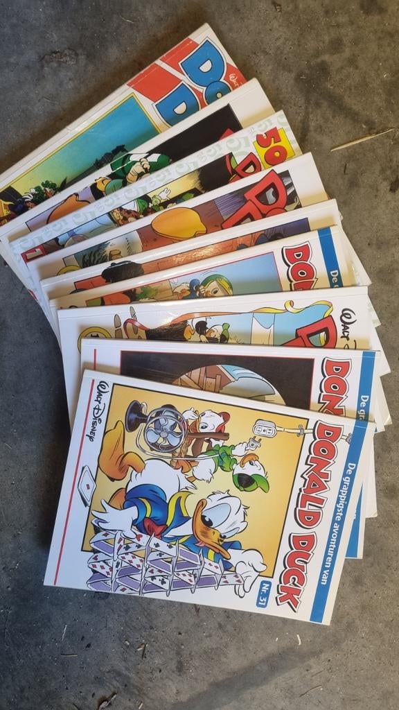 Donald Duck albums - 9 stuks, Ophalen of Verzenden