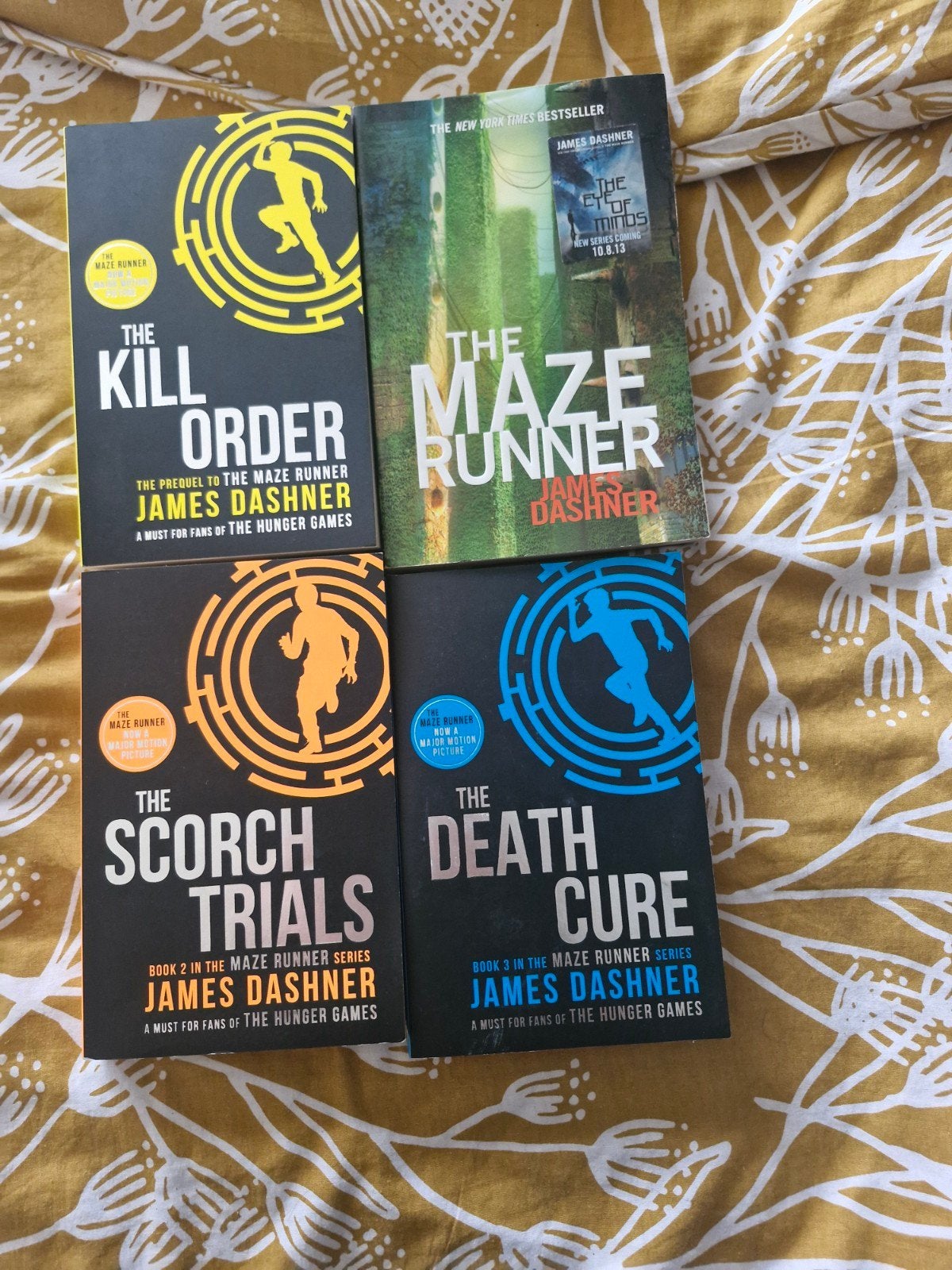 The Maze Runner set(4 boeken) – James Dashner (Engels), Verzenden, Gelezen
