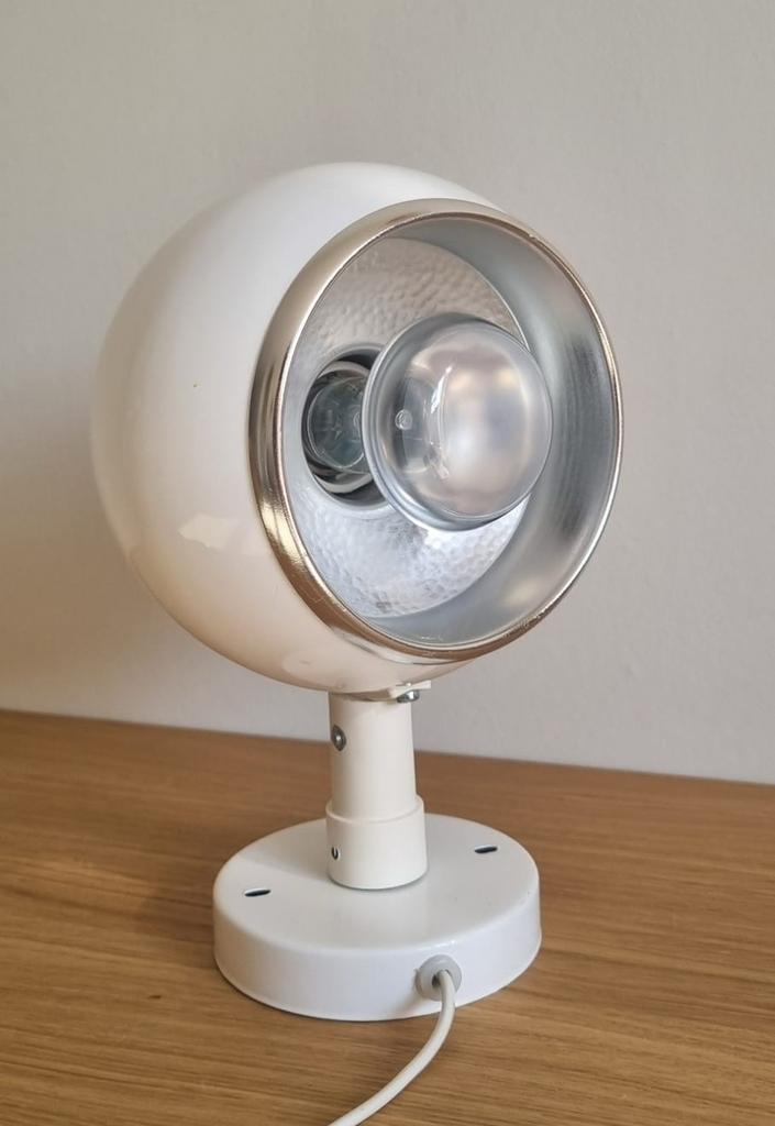 Valox ‘Eyeball’ lamp, Ophalen of Verzenden, Zo goed als nieuw, Plafondspot of Wandspot, Scandinavisch space age