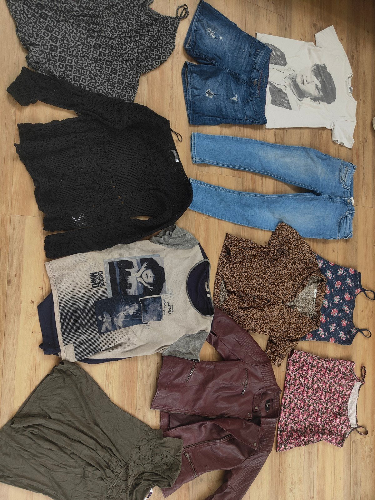 11-delig Zomer Kledingpakket Dames/Tiener Maat M + Leren Jas, Kleding | Dames, Dames-kledingpakketten, Ophalen of Verzenden