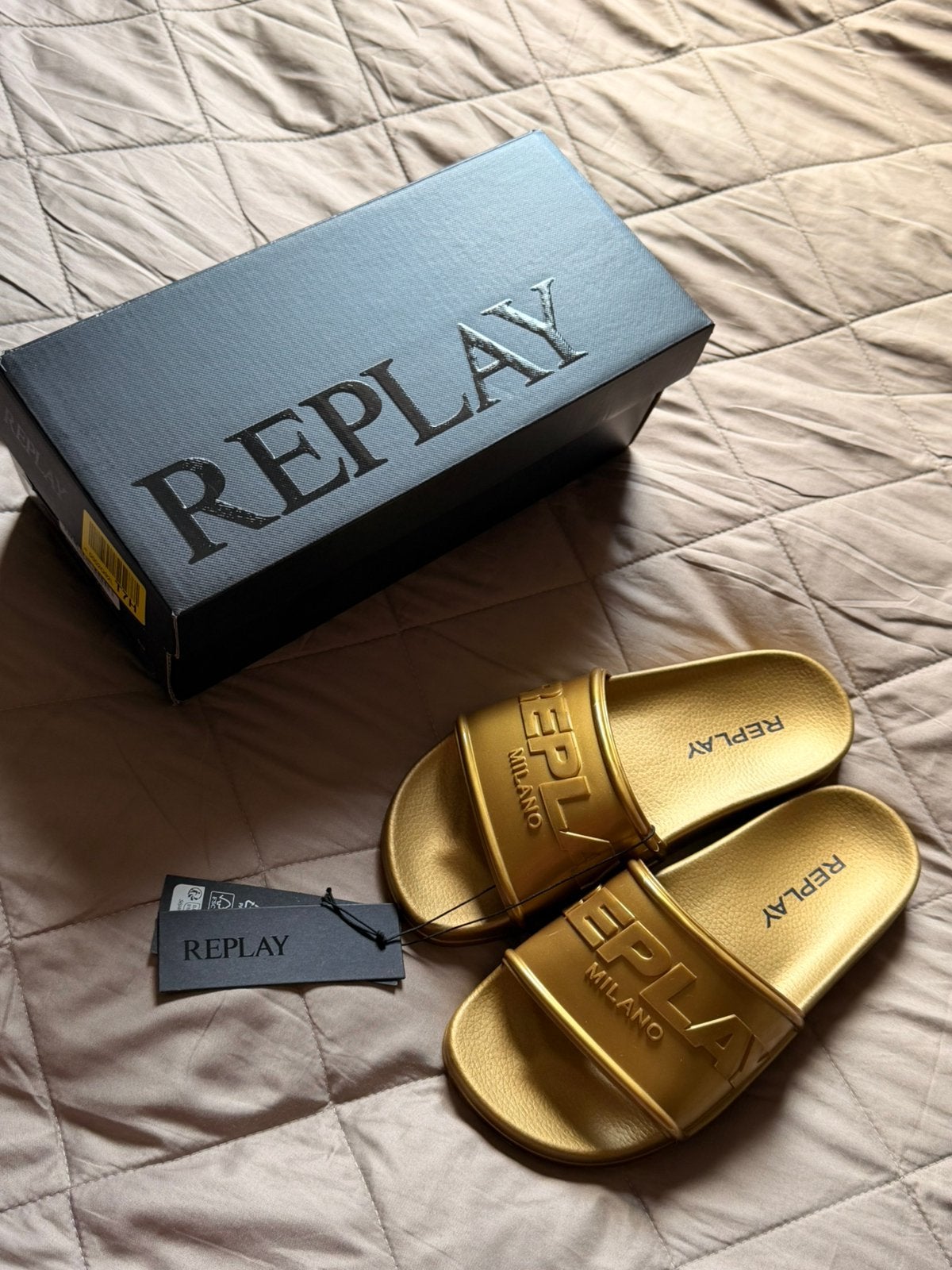Dames nieuw Replay badslippers maat 37 slippers schoenen, Slippers, Overige kleuren, Nieuw, Ophalen of Verzenden