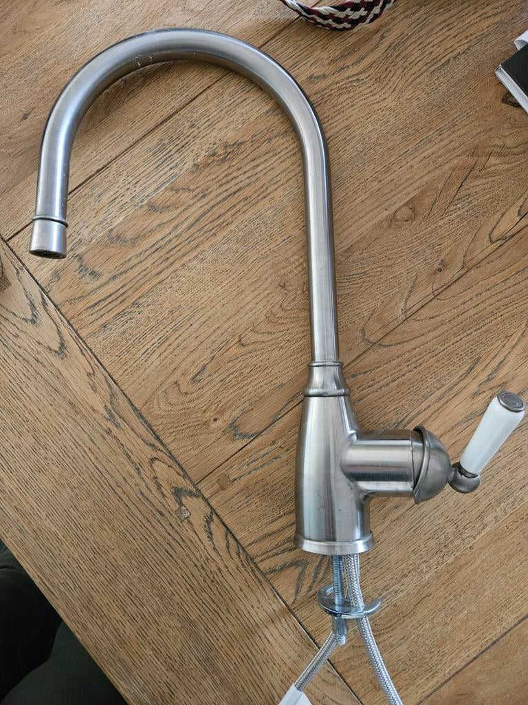 Keukenkraan Ikea rvs, Doe-het-zelf en Verbouw, Ophalen, Zo goed als nieuw, Rvs, Kraan