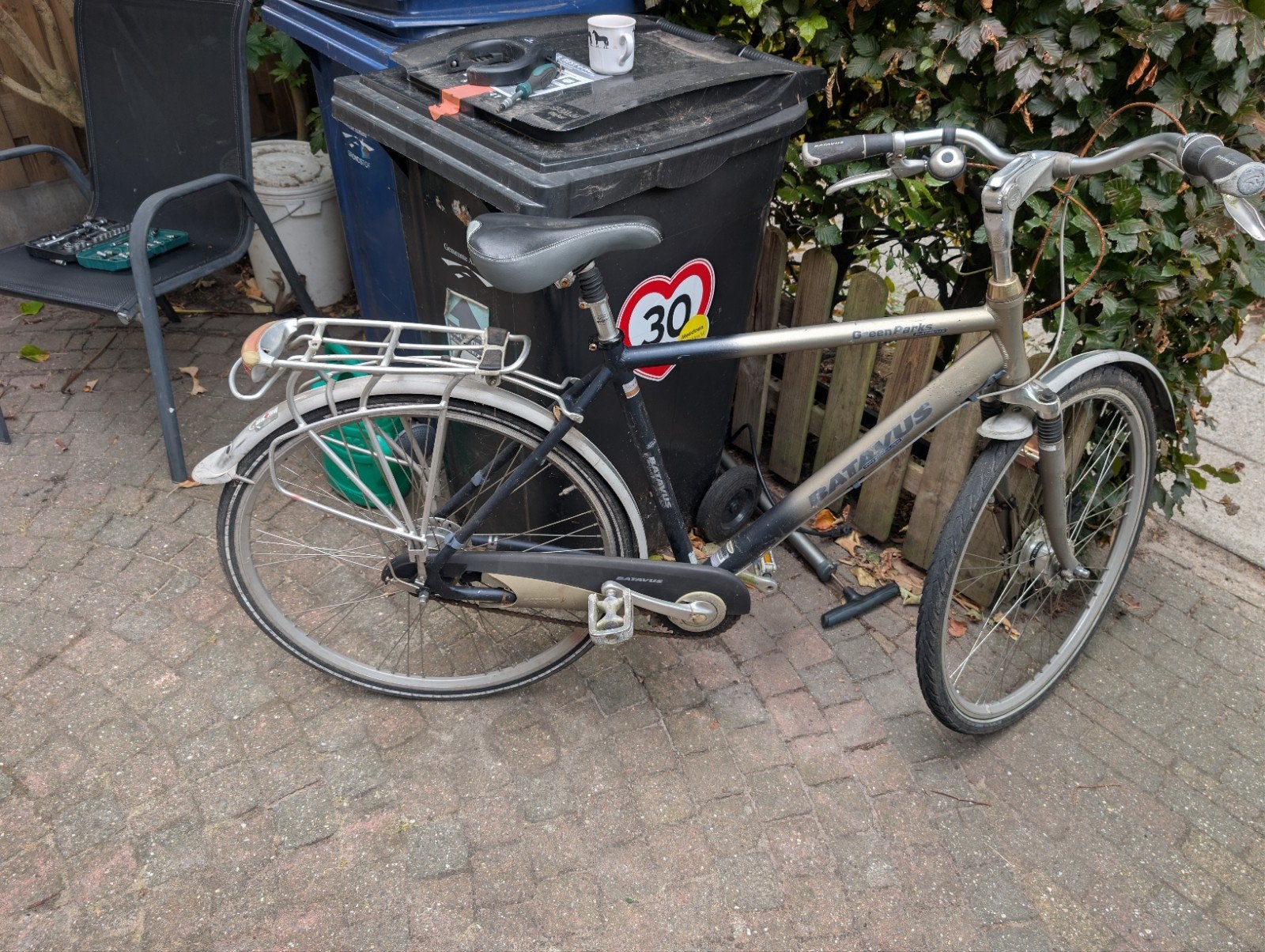 heren fiets, Fietsen en Brommers, Fietsen | Oldtimers, Ophalen