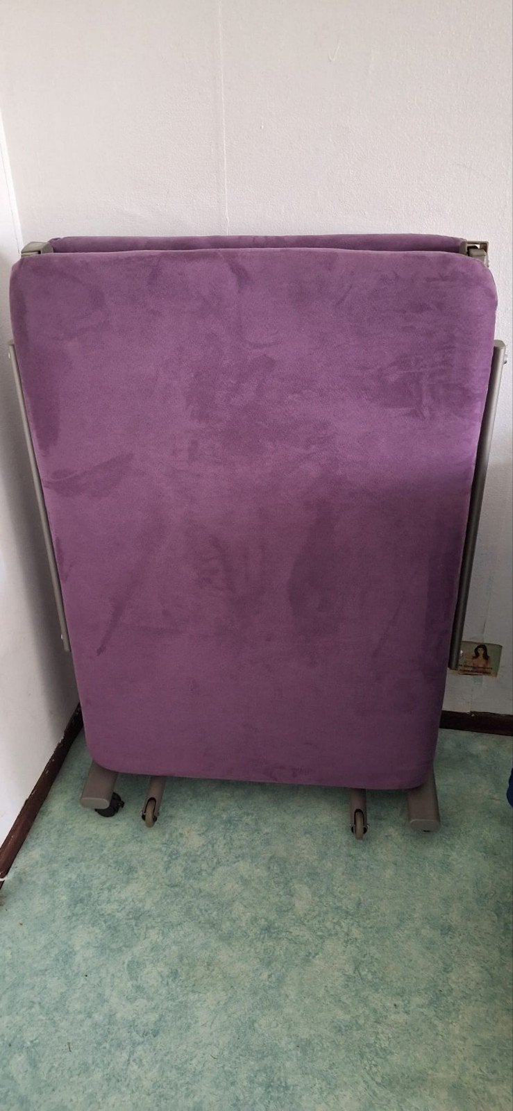 opklap bed, Ophalen of Verzenden, Zo goed als nieuw, 200 cm, Stof