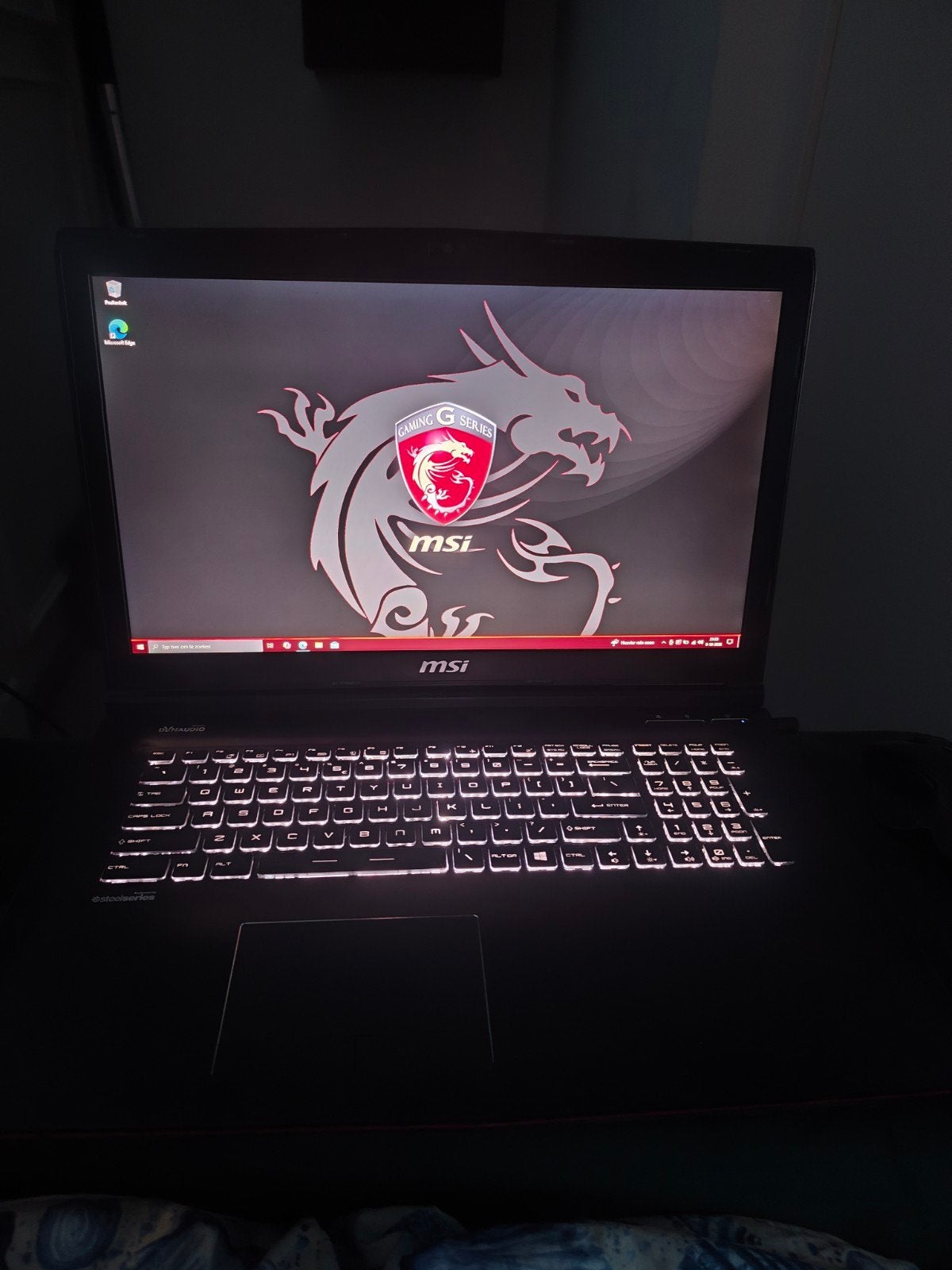 MSI GE72 6QC Gaming Laptop - Krachtige Prestaties, 2 tot 3 Ghz, Qwerty, 8 GB, Ophalen of Verzenden