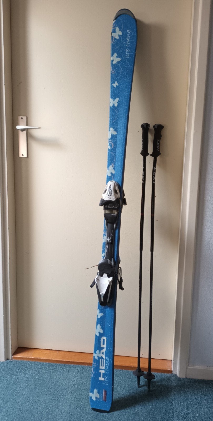 Mooie ski's Head 155cm, Ophalen, 140 tot 160 cm, Gebruikt, Skiën