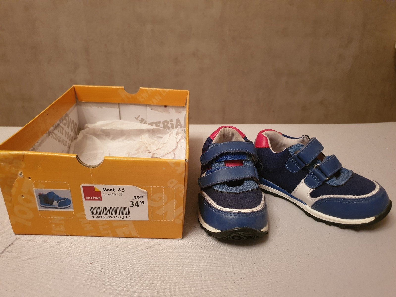 Scapino kinderschoenen maat 23 - Blauw, Kinderen en Baby's, Kinderkleding | Schoenen en Sokken, Ophalen, Jongen of Meisje, Schoenen