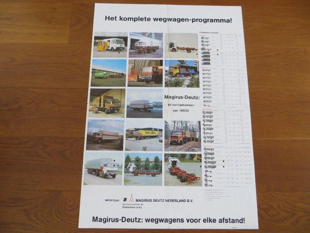 Magirus-Deutz: het komplete weg-wagenprogramma, Ophalen of Verzenden, Nieuw, Algemeen