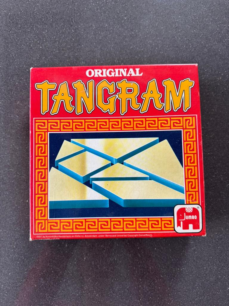 Originele Jumbo Tangram Puzzel, Ophalen of Verzenden, Minder dan 500 stukjes, Gebruikt