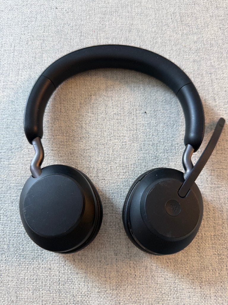 Jabra Evolve2 65 Wireless Headset(2), Gebruikt, Ophalen of Verzenden, Draadloos, Over-ear