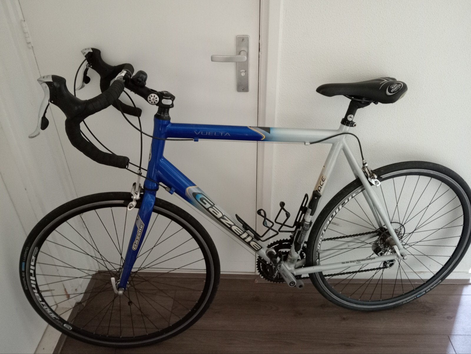 Gazelle Vuelta Racefiets - Blauw/Zilver, Fietsen en Brommers, Ophalen, Gebruikt, Aluminium, 57 tot 61 cm