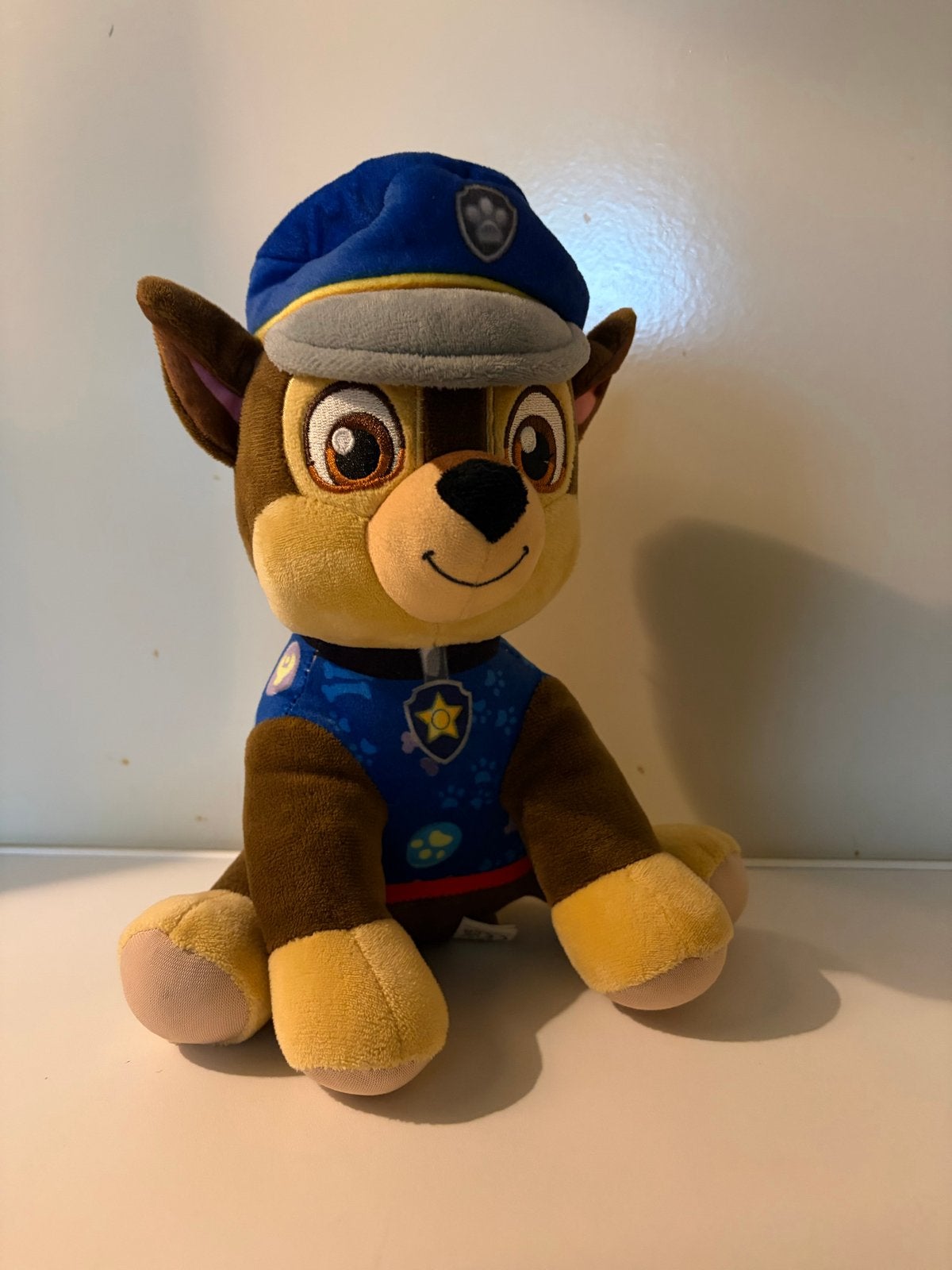 Paw Patrol Chase knuffel - Zo goed als nieuw, Overige merken, Middelgroot (20 tot 80 cm), Bruin, Paw Patrol