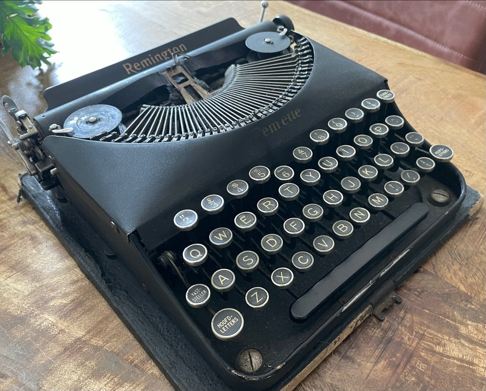 Prachtige decoratieve Remington typemachine, Ophalen of Verzenden
