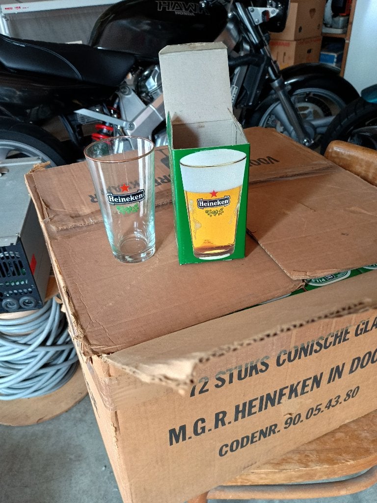 Bierglazen Heineken, Ophalen, Nieuw, Glas of Glazen, Heineken
