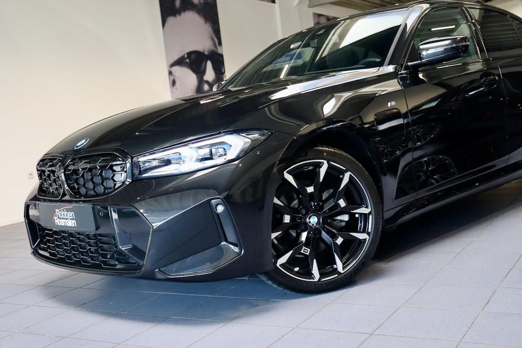 BMW 3-serie 330e LCI FACELIFT M Sport|Pano|Hud|HK|VOL, Auto's, Automaat, 1998 cc, Achterwielaandrijving, Gebruikt