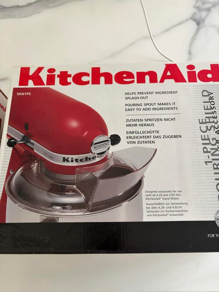 KitchenAid Food Grinder & Pouring Shield - Nieuw in doos, Ophalen of Verzenden, Nieuw