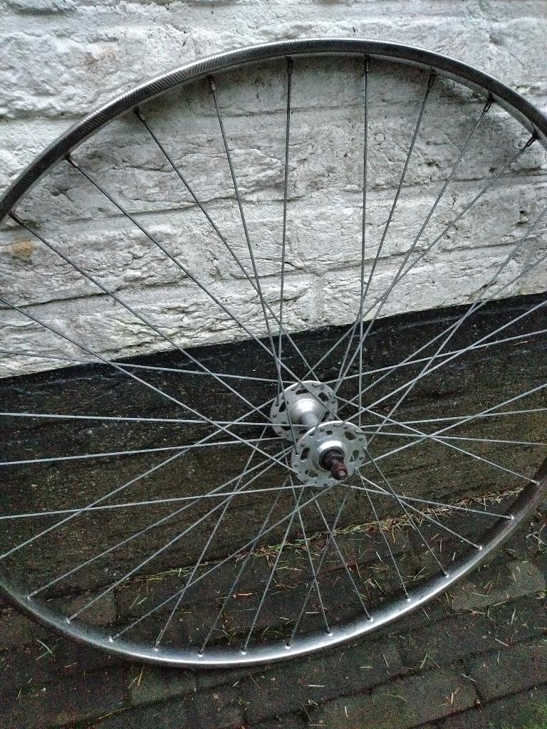 Fietswiel, Fietsen en Brommers, Ophalen, Gebruikt, Racefiets, Aluminium