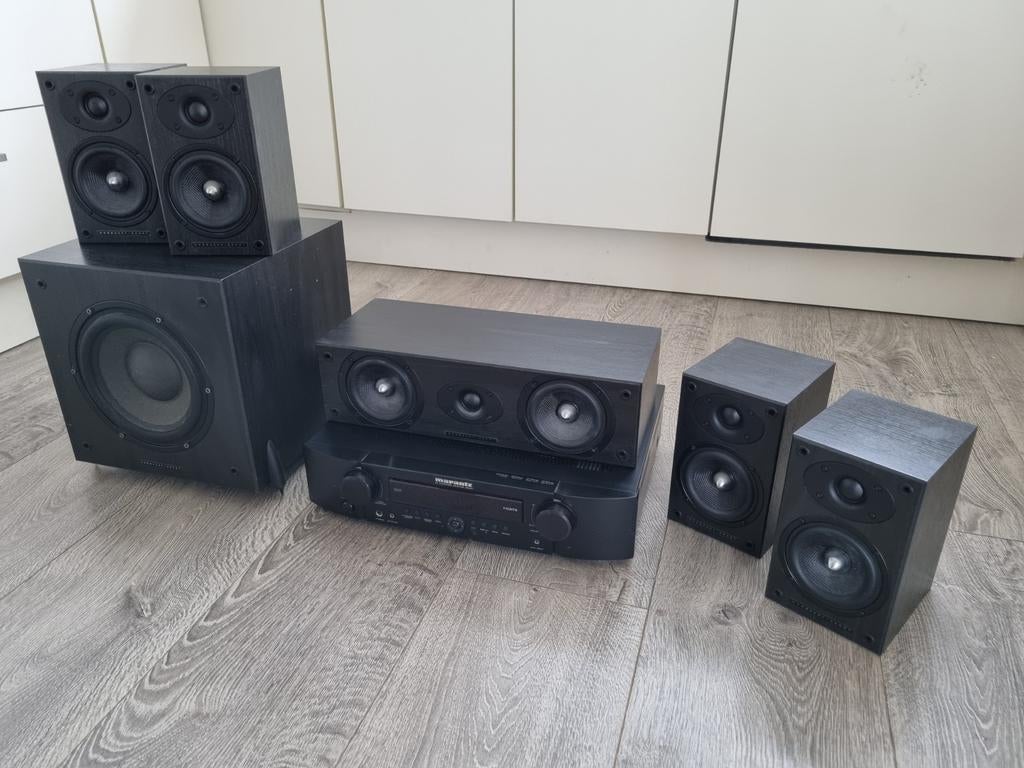 Mordaunt Short Carnival 7 Home Cinema Speakerset, Audio, Tv en Foto, Luidsprekers, Ophalen, Gebruikt, Complete surroundset, Overige merken