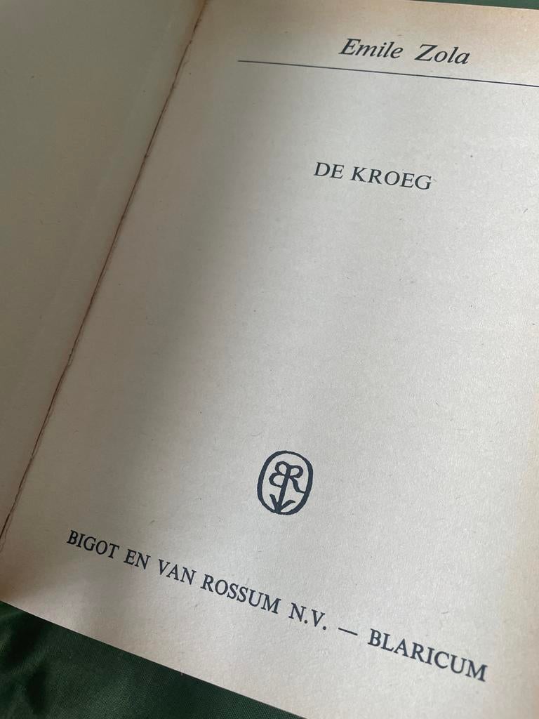 Boek: De Kroeg en Nana van Emile Zola, Ophalen of Verzenden, Gelezen, Nederland