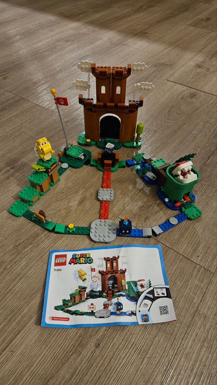 Lego Super Mario 71362 – Uitbreidingsset Bewaakte Vesting, Overige thema's, Lego, Ophalen of Verzenden, Zo goed als nieuw