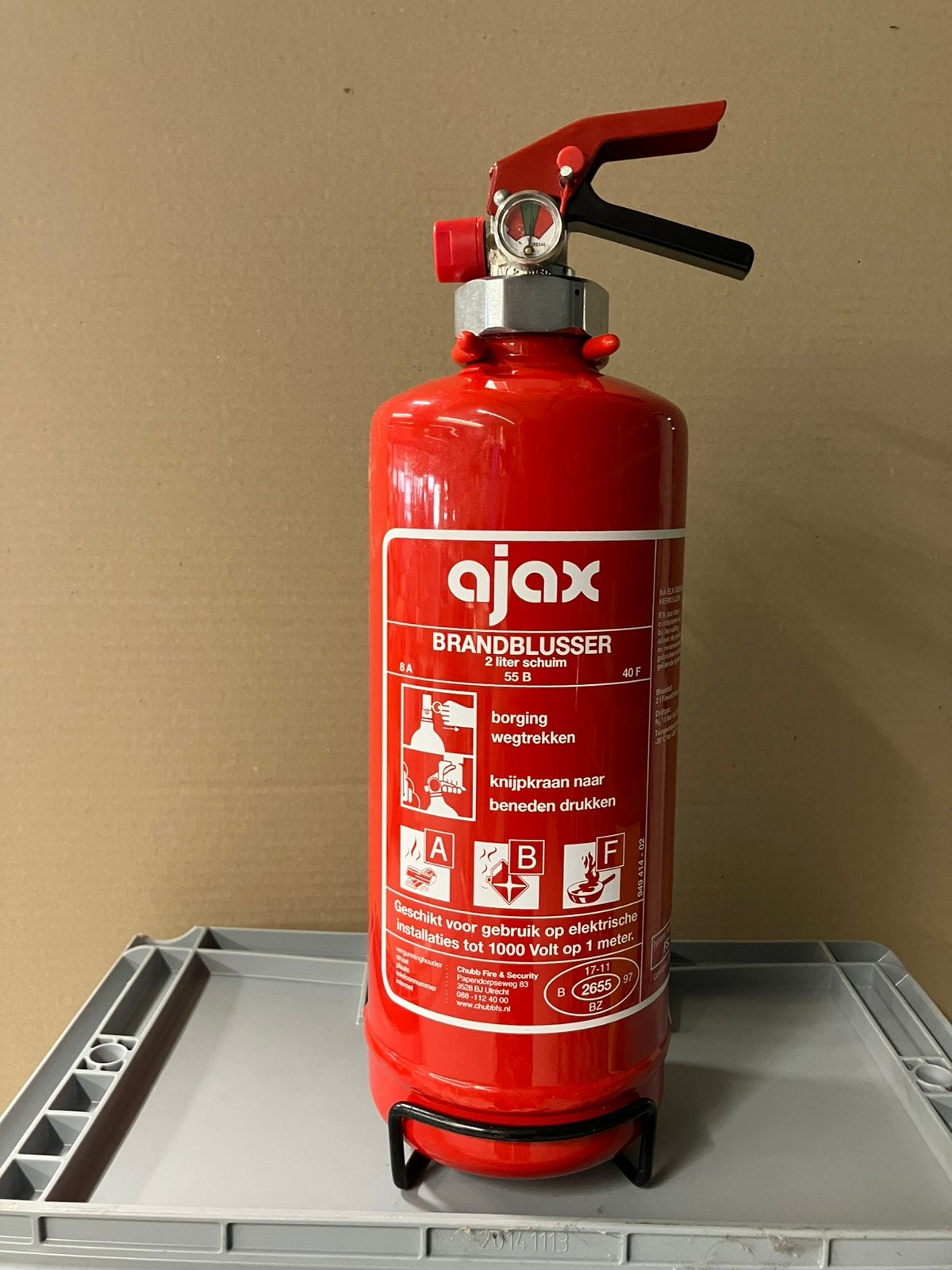 AJAX brandblusser, Ophalen of Verzenden, Nieuw, Brandblusser