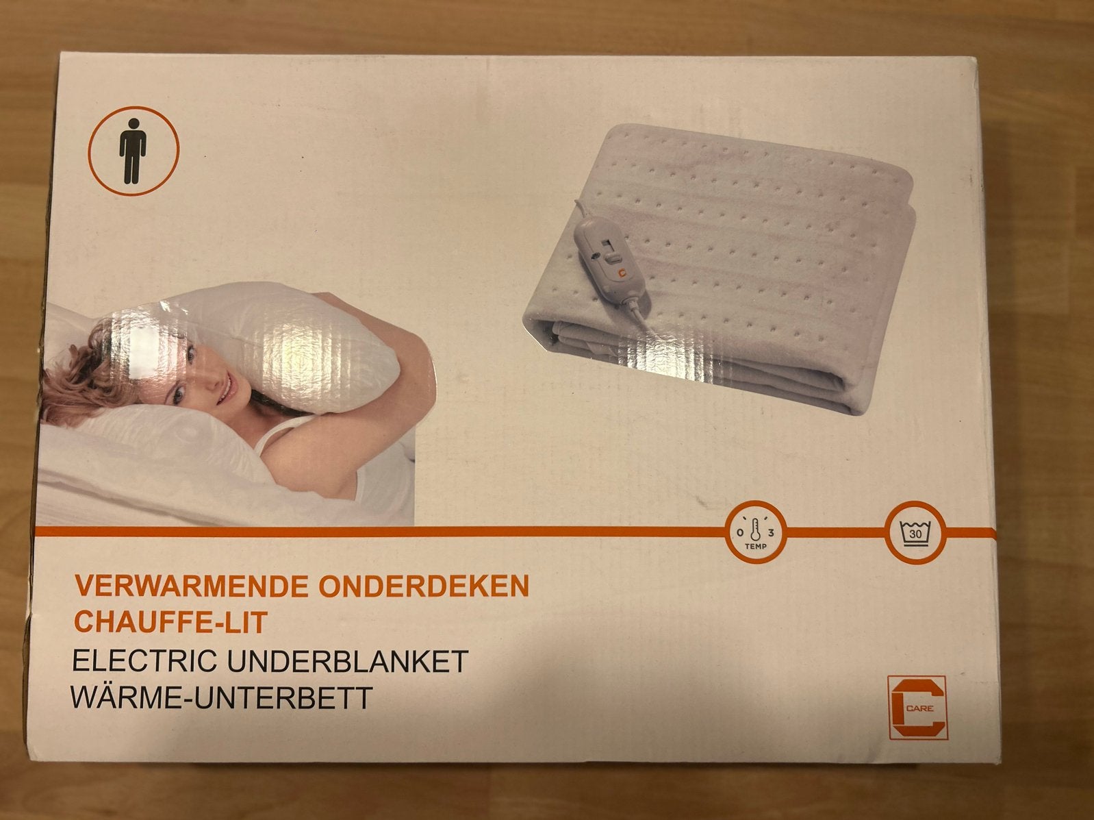 Verwarmde onderdeken - Eenpersoons - Nieuw, Eenpersoons, Wit, Nieuw, Ophalen of Verzenden