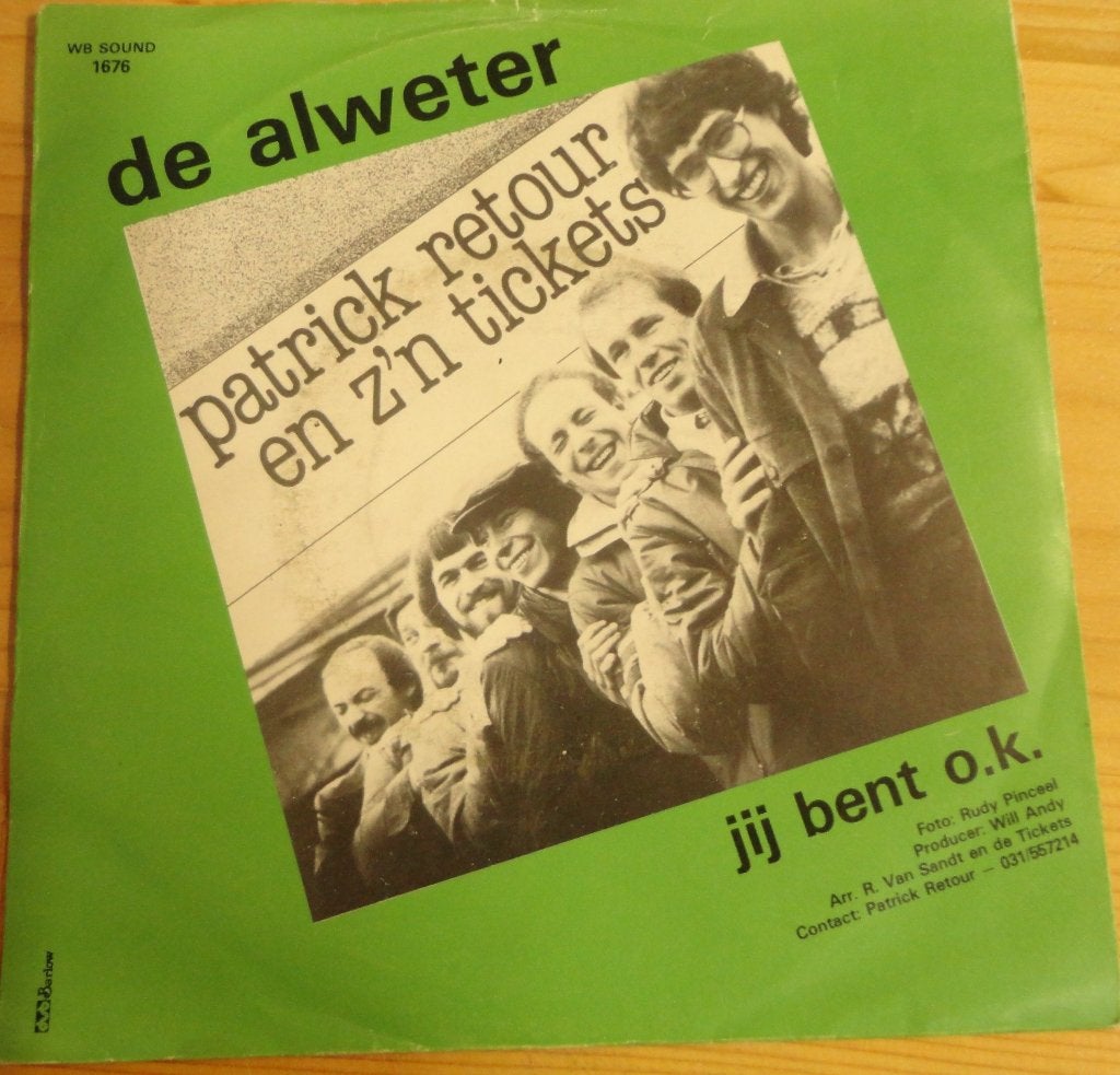 Patrick Retour > De Alweter, Ophalen of Verzenden, Gebruikt, 7 inch, Nederlandstalig
