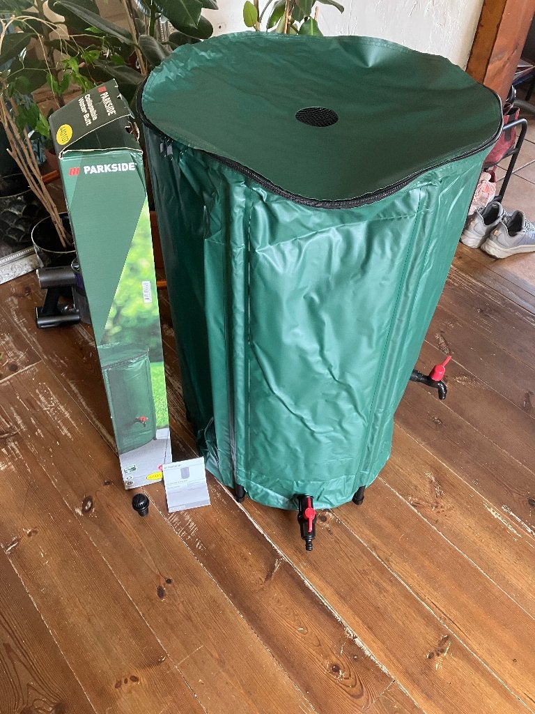 Parkside Opvouwbare Regenton 250L - nieuw, Ophalen of Verzenden, Nieuw