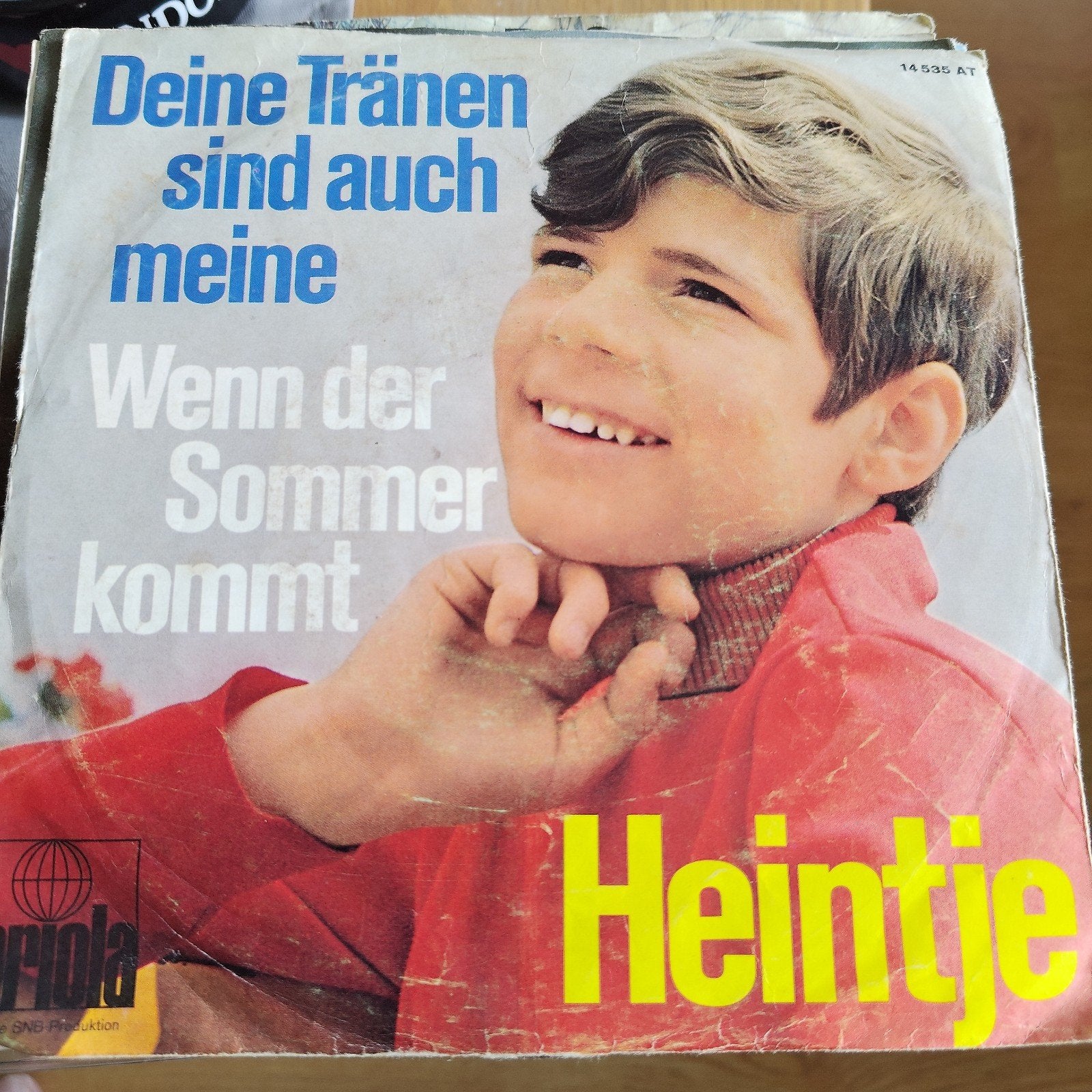 Heintje - Deine Tränen sind auch meine  Wenn der Sommer kom, Ophalen of Verzenden, Gebruikt