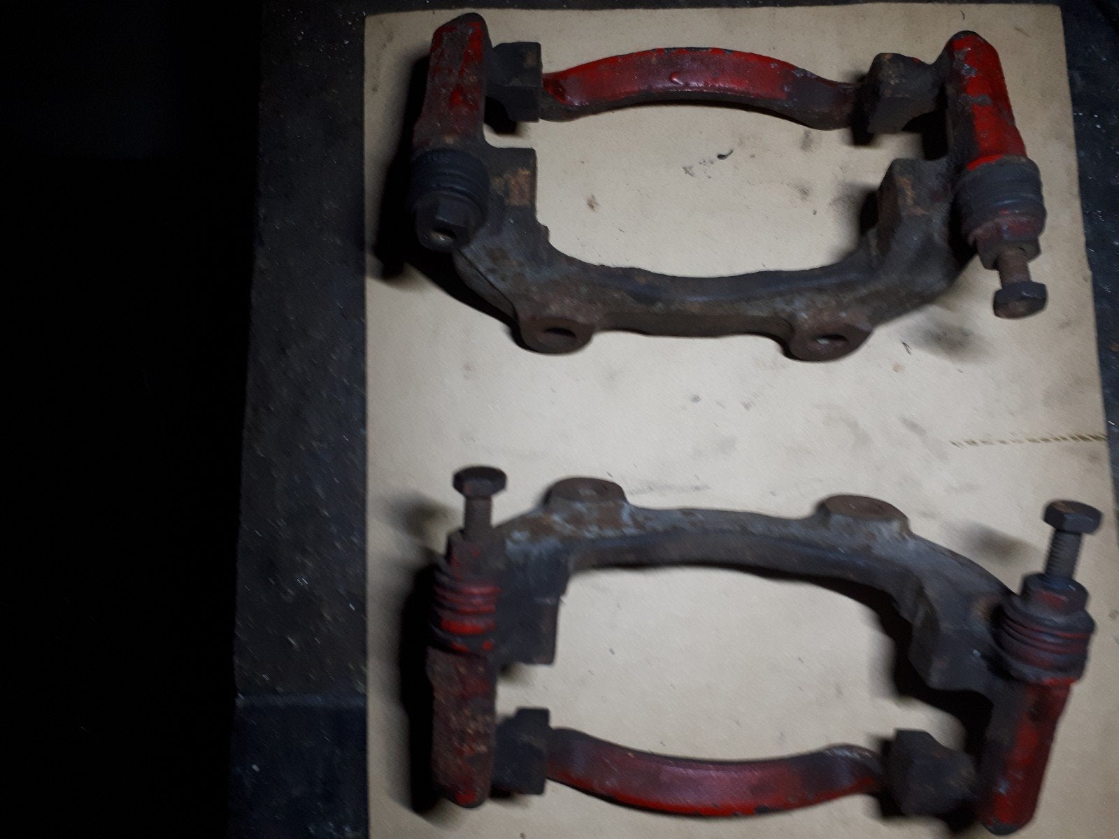 280mm remklauw beugels  van een corrado g60, Ophalen of Verzenden, Gebruikt, Seat