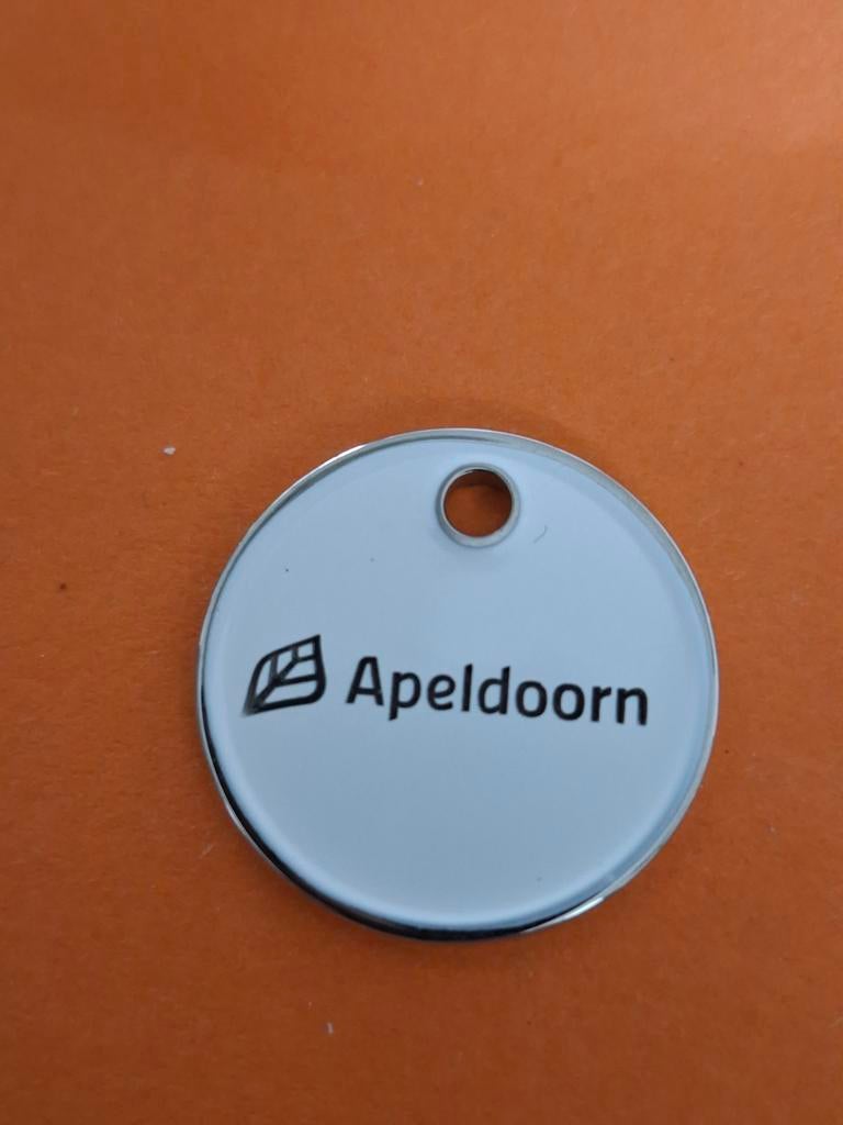 Winkelwagenmuntje gemeente apeldoorn, Ophalen of Verzenden