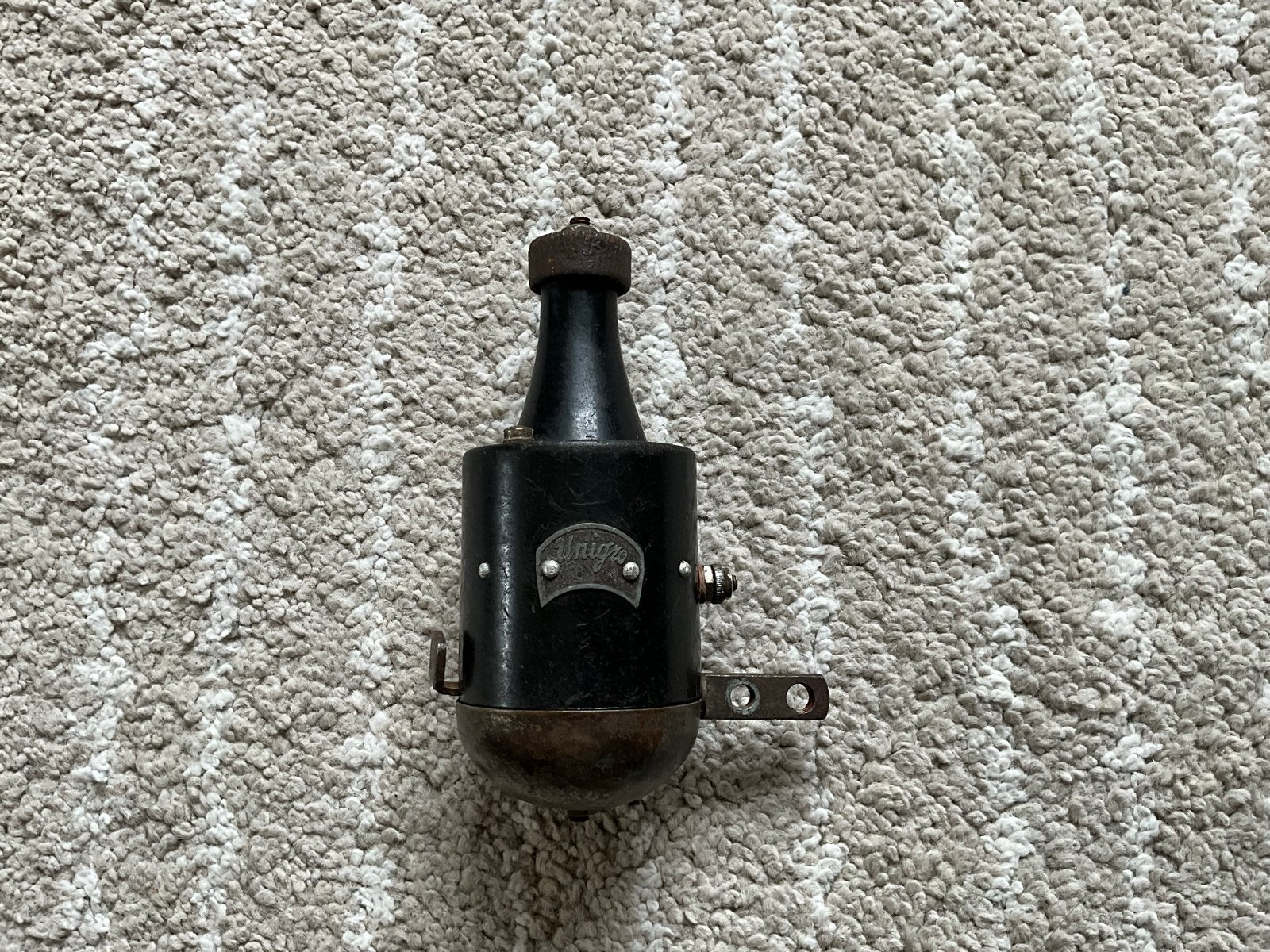 Vintage Unigro fietsdynamo uit de jaren '30, Fietsen en Brommers, Fietsen | Oldtimers, Jaren '30, Ophalen of Verzenden