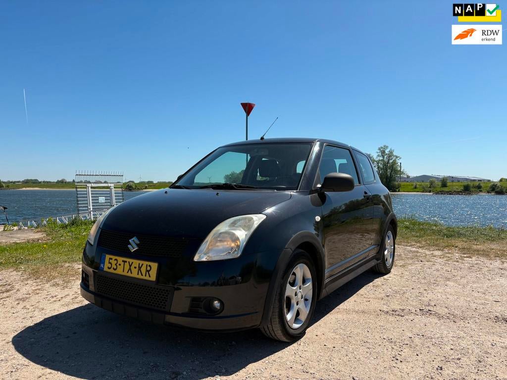 Suzuki Swift 1.3 Exclusive 1E EIGENAAR/NAP/LMV/AIRCO, Stof, Gebruikt, 400 kg, Origineel Nederlands