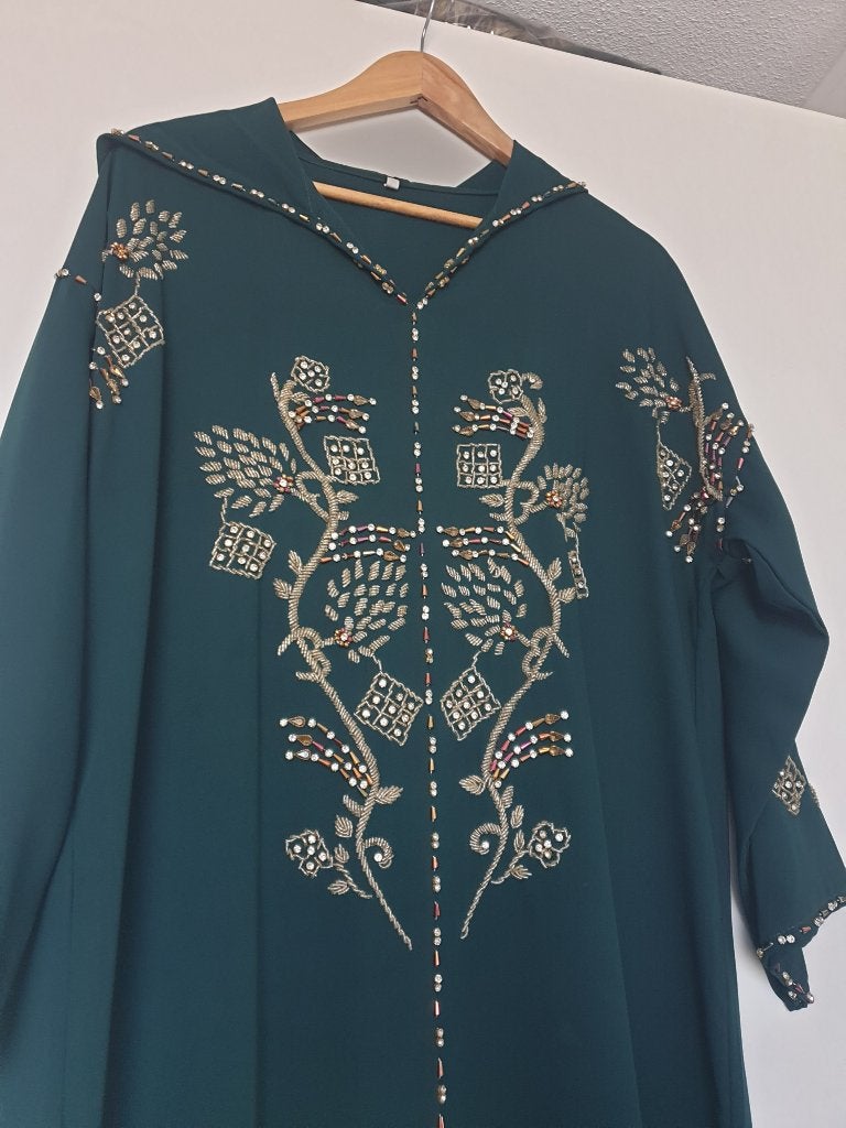 Marokaamse jelabba/jurk, Maat 38/40 (M), Overige kleuren, Ophalen of Verzenden, Zo goed als nieuw