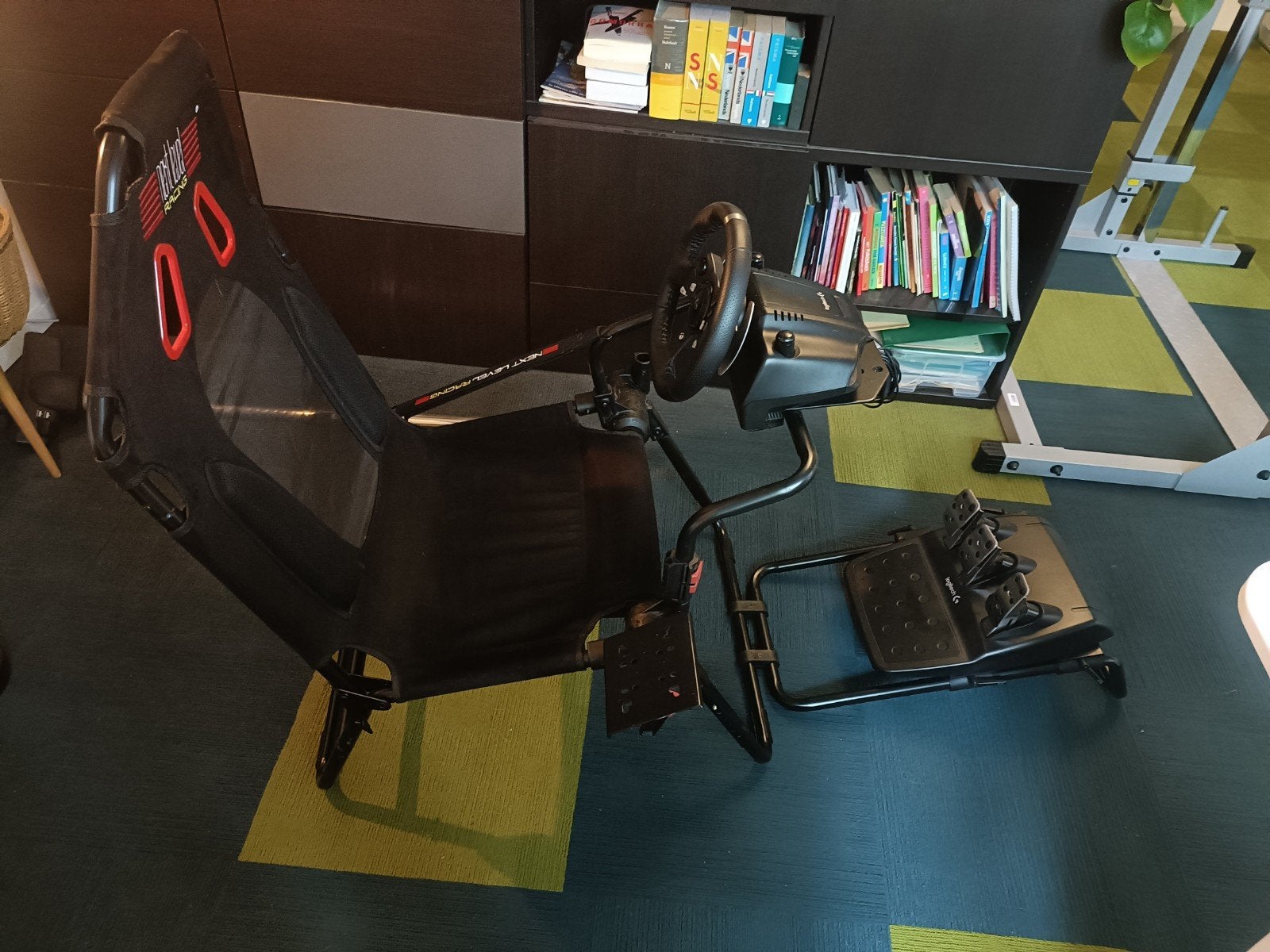 Next Level Racing Cockpit met Logitech G920 stuur en pedalen, Ophalen, Overige merken, Gebruikt