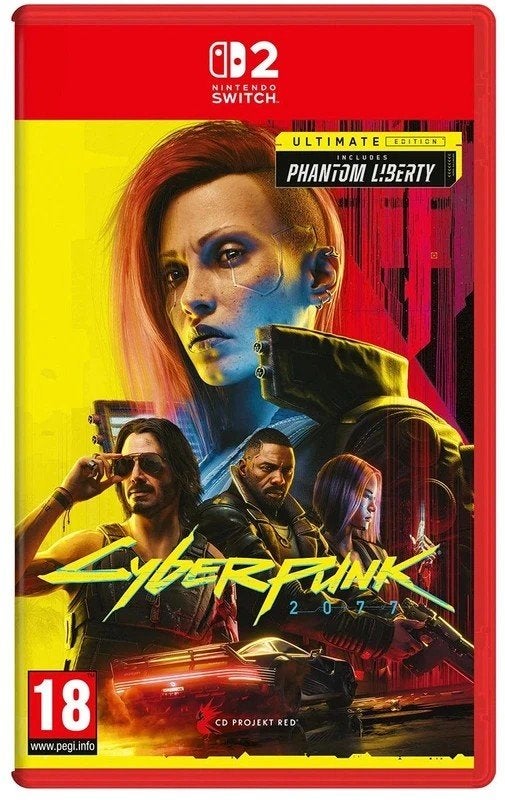 Cyberpunk 2077 Ultimate Edition + Phantom Liberty Switch 2, Vanaf 18 jaar, 1 speler, Ophalen of Verzenden, Zo goed als nieuw