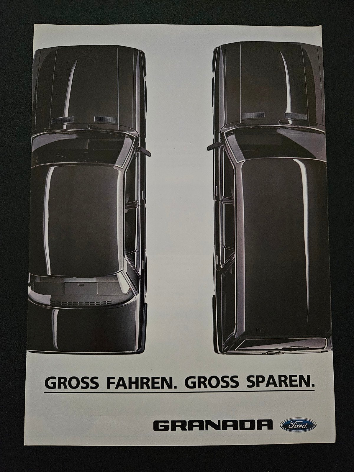 Brochure Ford Granada/ Granada Turnier 1984, Ophalen of Verzenden, Zo goed als nieuw, Ford