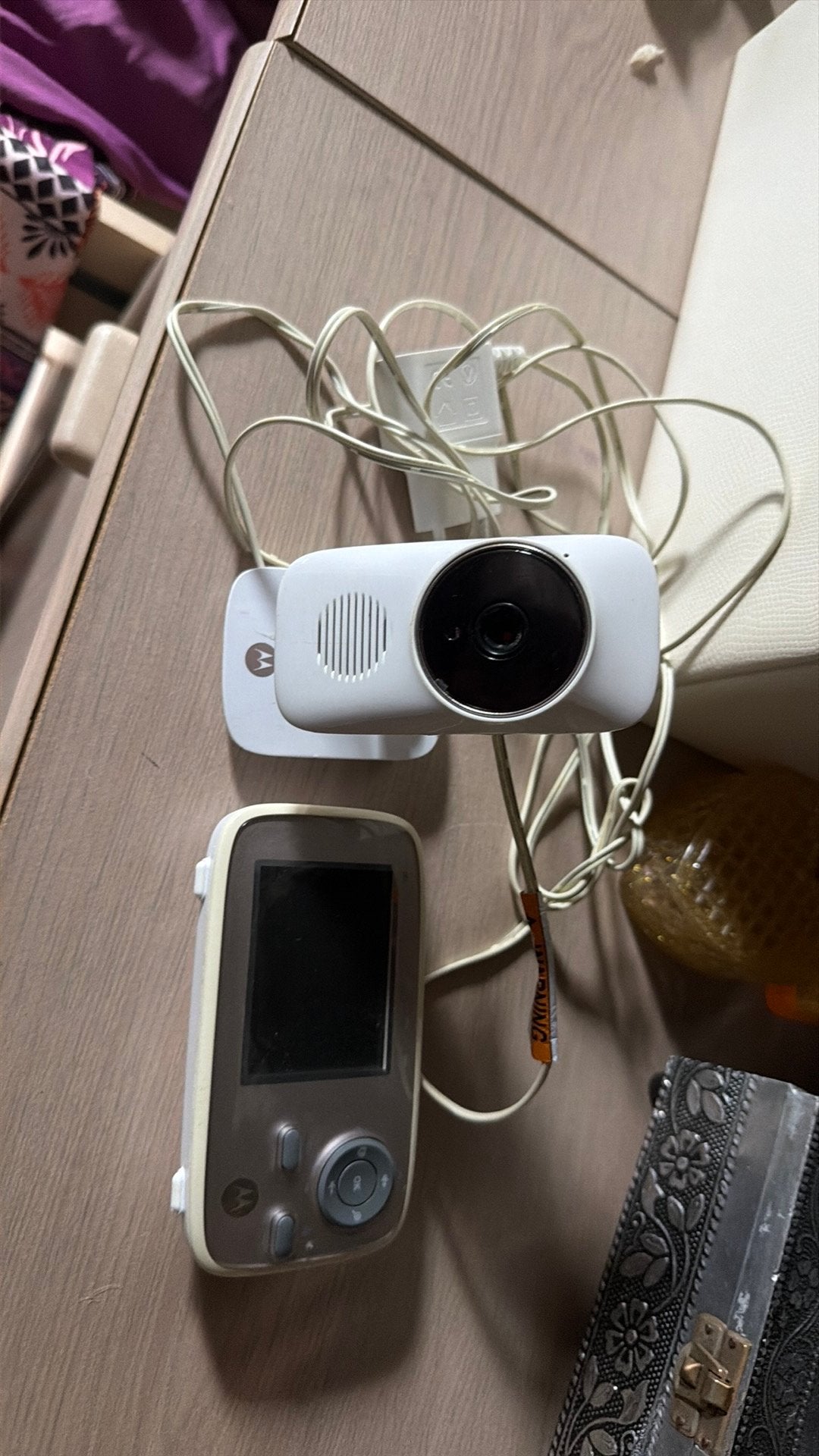 Motorola babyfoon met camera, Kinderen en Baby's, Babyfoons, Ophalen of Verzenden, Gebruikt, 100 tot 250 meter, Camera