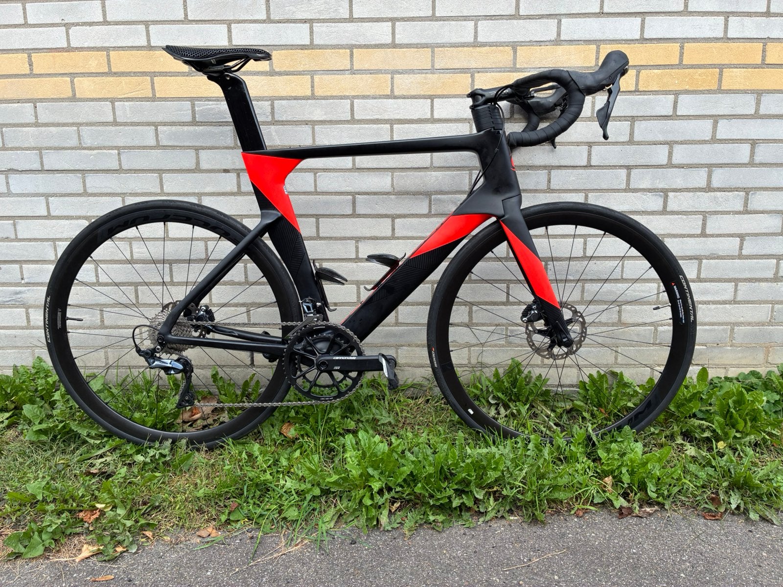 Cannondale SystemSix carbon disc Ultegra, 58 cm Aero racer, 28 inch, Carbon, Zo goed als nieuw, 57 tot 61 cm