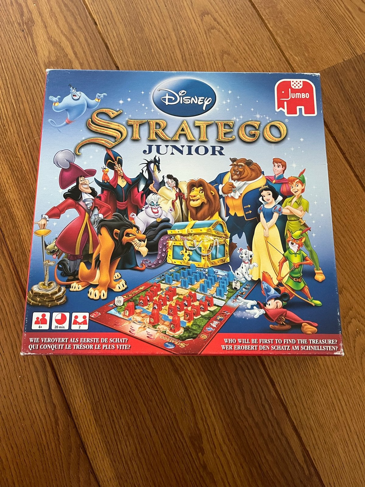 Disney Stratego Junior Bordspel, Een of twee spelers, Ophalen of Verzenden, Zo goed als nieuw