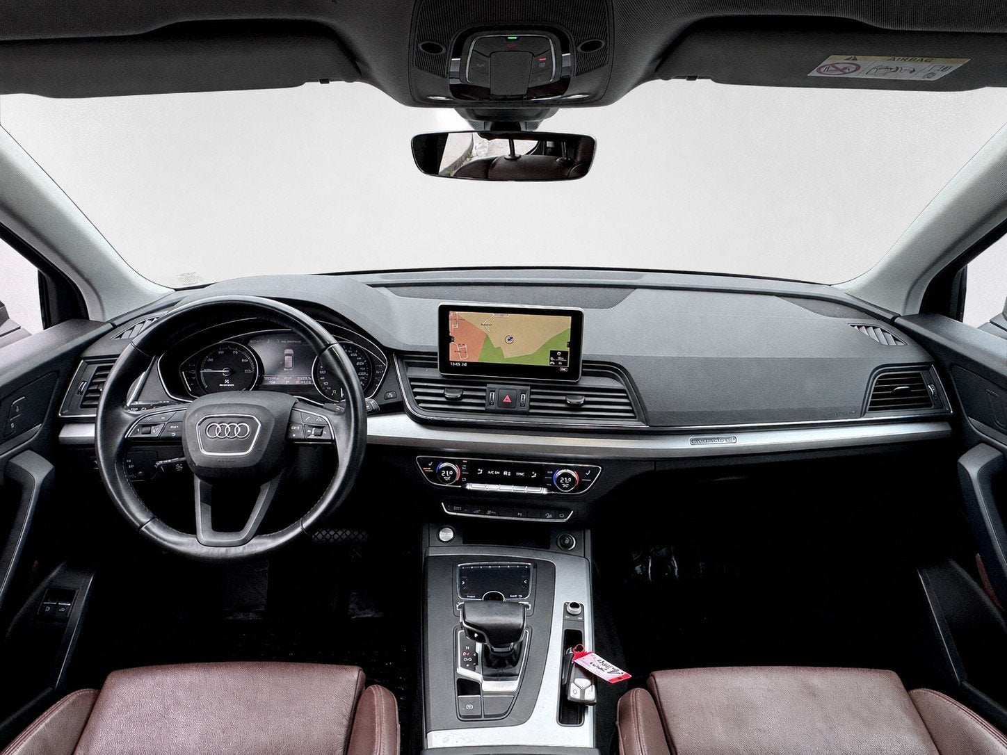 Audi Q5 55 TFSI e quattro S-line | Matrix | Dealer onderhoud, Auto's, Audi, Automaat, Huisgarantie, 4 cilinders, Zwart