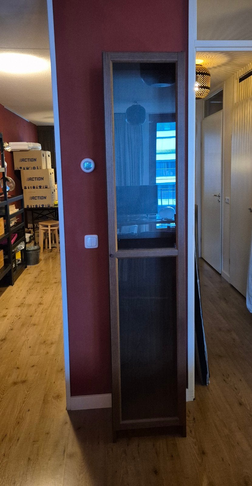 Billy IKEA vitrinekast, Ophalen, Gebruikt, 25 tot 50 cm