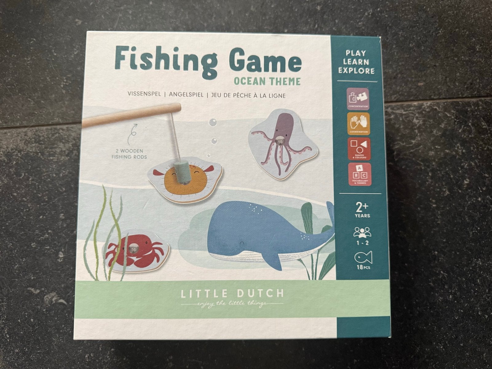 Little Dutch Visspel - Ocean Theme, Ophalen of Verzenden, Gebruikt, Overige typen