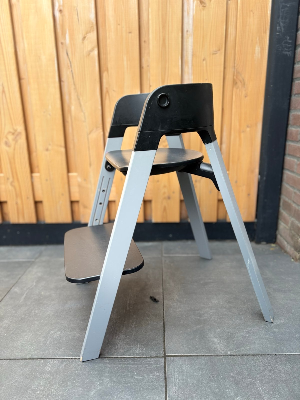 Stokke Tripp Trapp kinderstoel met accessoires, Ophalen, Gebruikt, Meegroeistoel, Aanschuifbaar