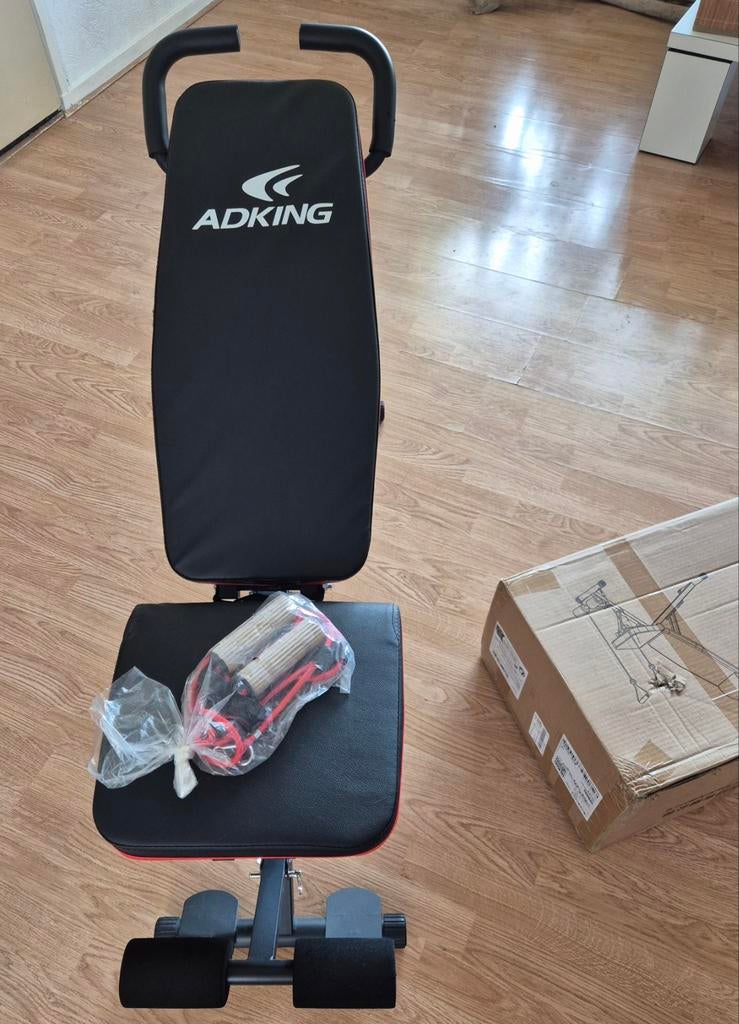 Nieuwe Trainingsbank ADKING - Draaggewicht tot 500kg, Ophalen of Verzenden, Nieuw, Benen, Fitnessbank